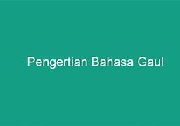 Visum Adalah Bahasa Gaul